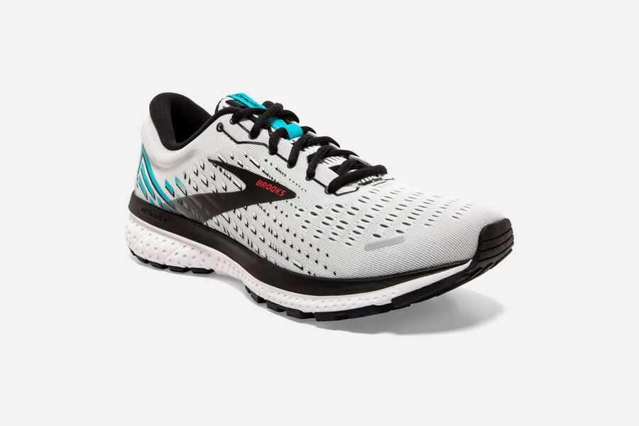 Brooks Ghost 13 Road Löparskor Herr - Grå/Svarta - 2983-VZITX